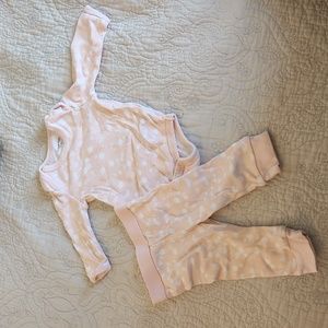 Calvin Klein 0-3 month outfit brand new! washed but never worn, two pieces pants